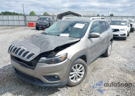 2019 Jeep Cherokee Latitude Fwd из США, поврежденный, VIN 1C4PJLCB1KD222987